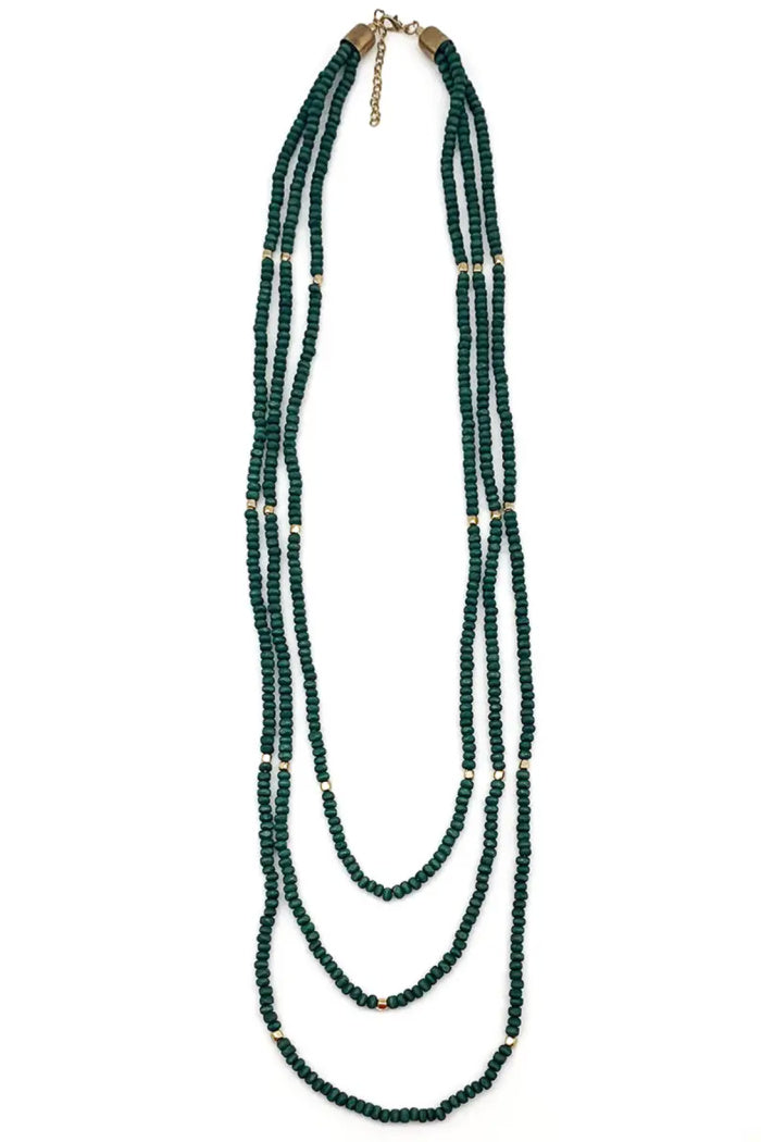 Sachi Long Multi Strand Necklace