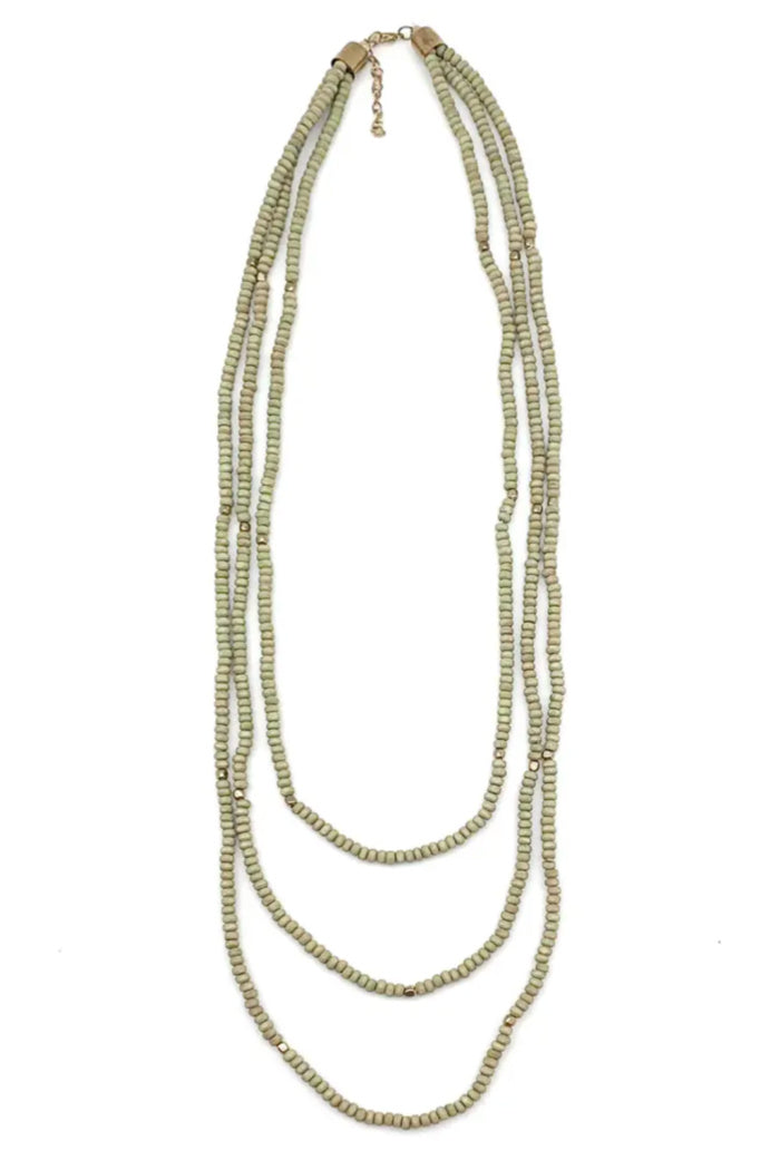 Sachi Long Multi Strand Necklace