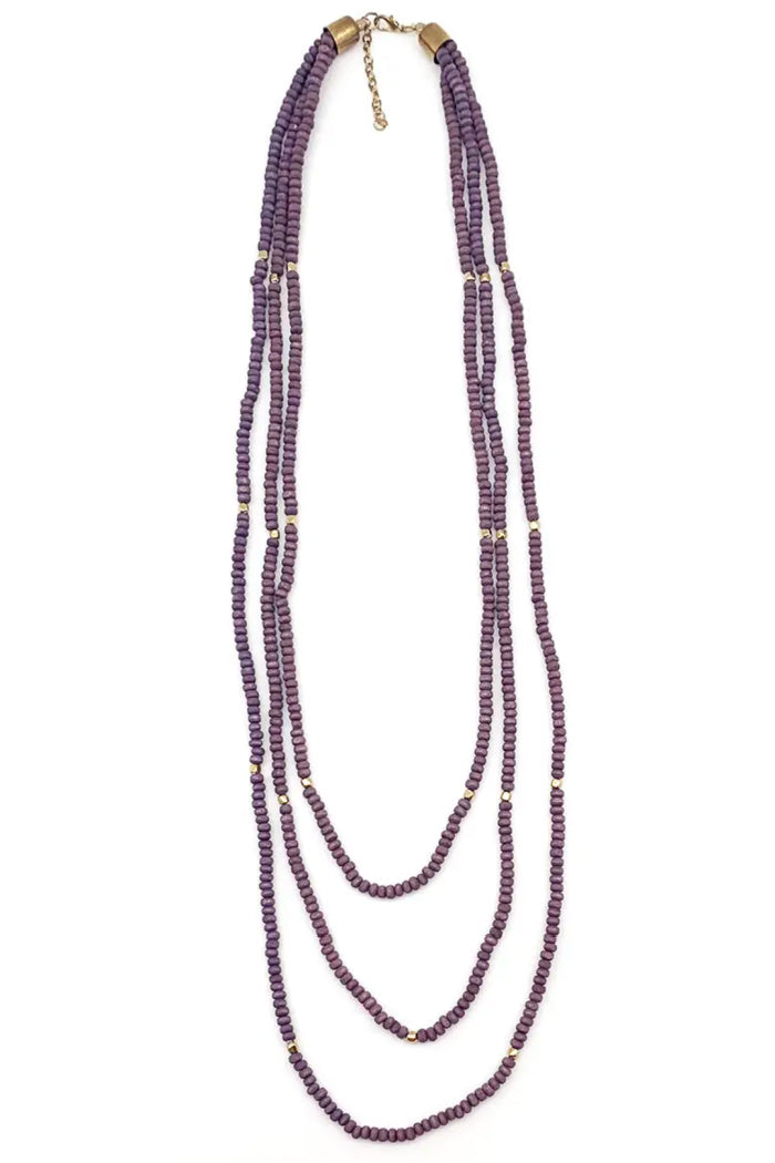 Sachi Long Multi Strand Necklace
