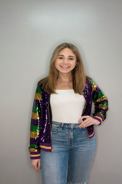 All that Shimmers Bomber Jacket