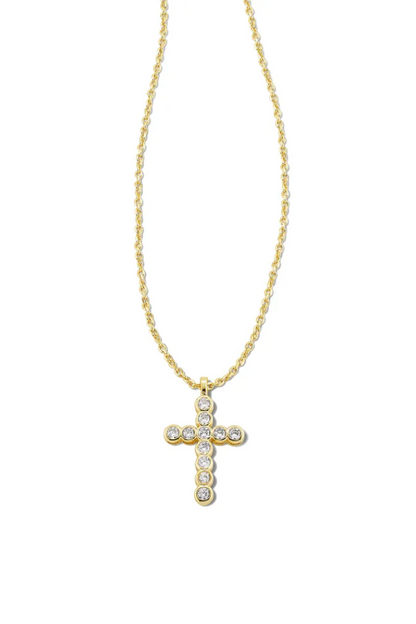 Cross Crystal Pendant Necklace