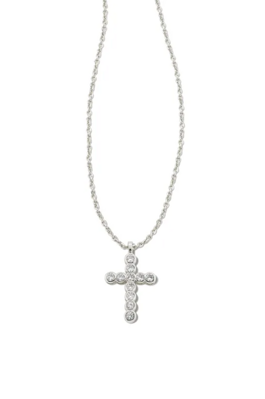 Cross Crystal Pendant Necklace