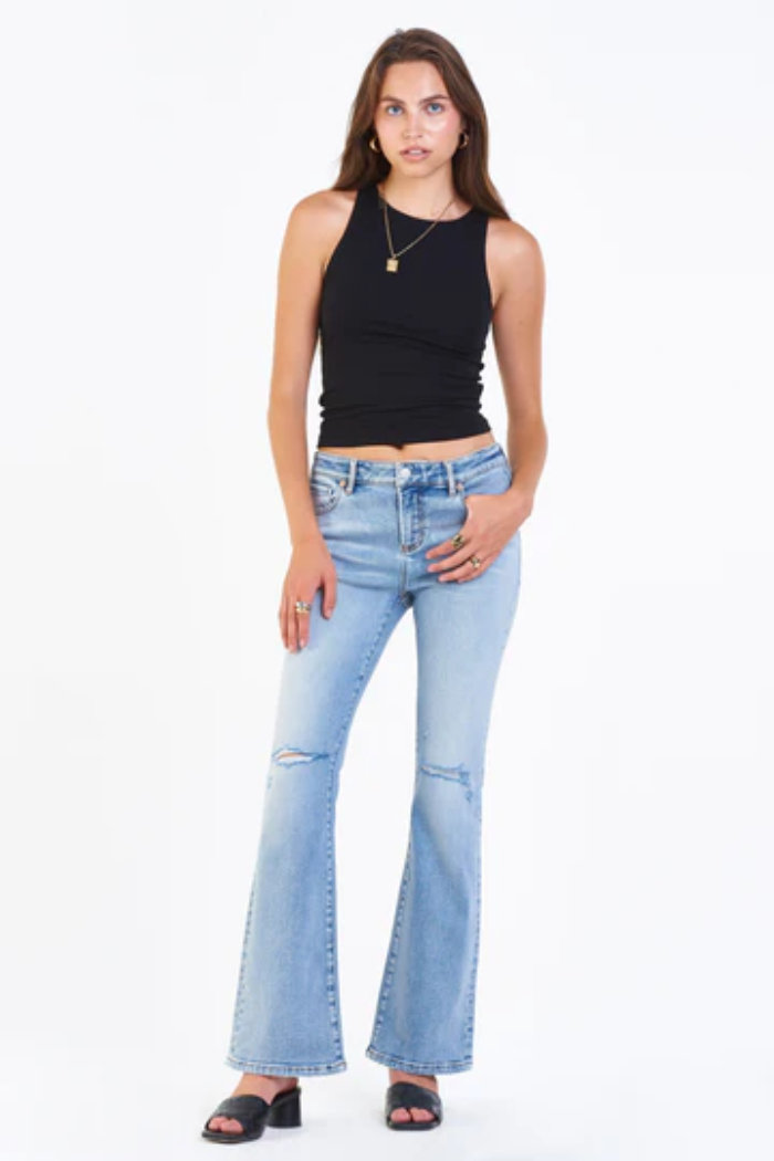 JAXTYN HIGH RISE BOOTCUT JEANS ROSEMONT