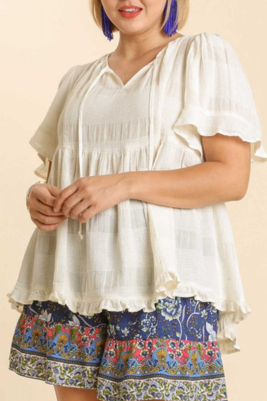 Reagan Short Sleeve Blouse