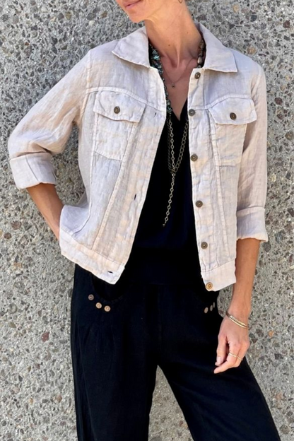 Lorenzo Linen Jacket