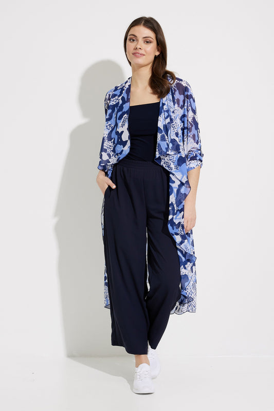 Elasticized Waistband Pant- Midnight