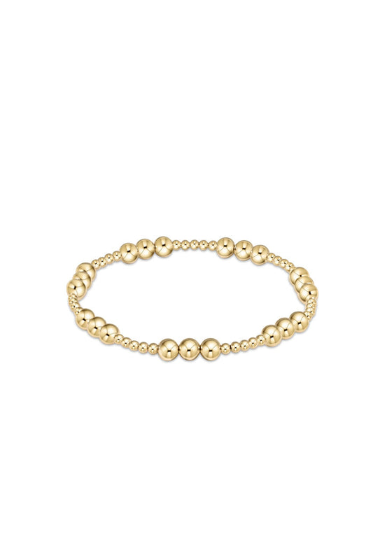 Classic Gold Joy 5MM Bead Bracelet