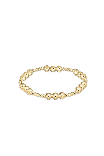 Classic Gold Joy 6MM Bead Bracelet