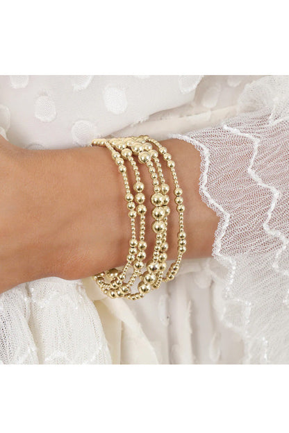 Classic Gold Joy 6MM Bead Bracelet