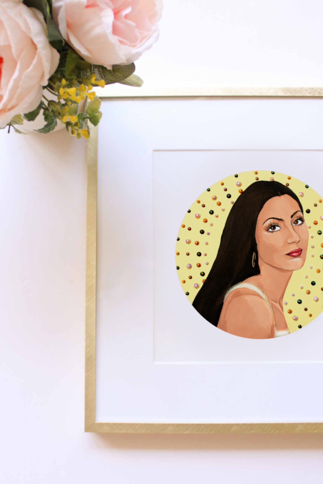 Cher Framed Print