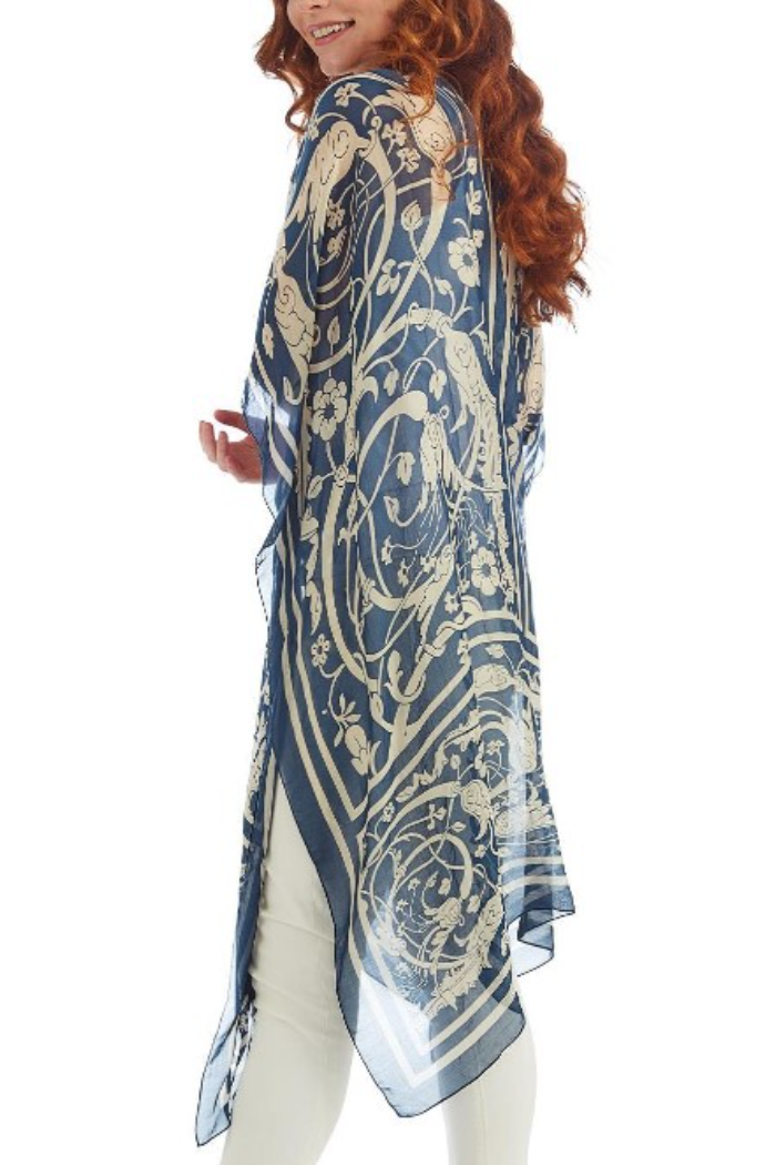 Viscose/Modal Long Kimono