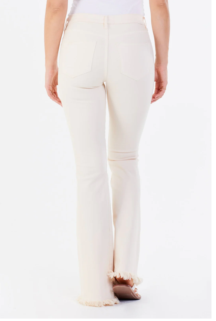 ROSA HIGH RISE FLARE JEANS WHEAT