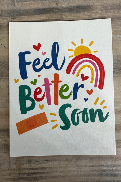 Feel Better Greeting Cards
