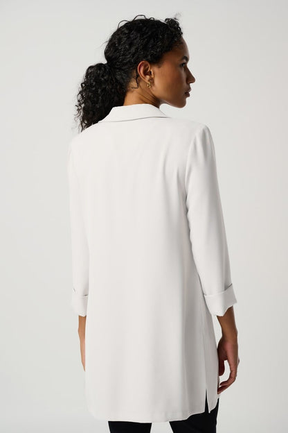 Classic Long Blazer-Vanilla