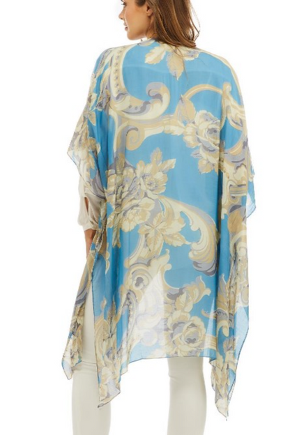 Viscose/Modal Long Kimono