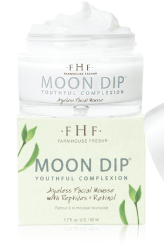 Moon Dip® Youthful Complexion Ageless Facial Mousse with Peptides + Retinol