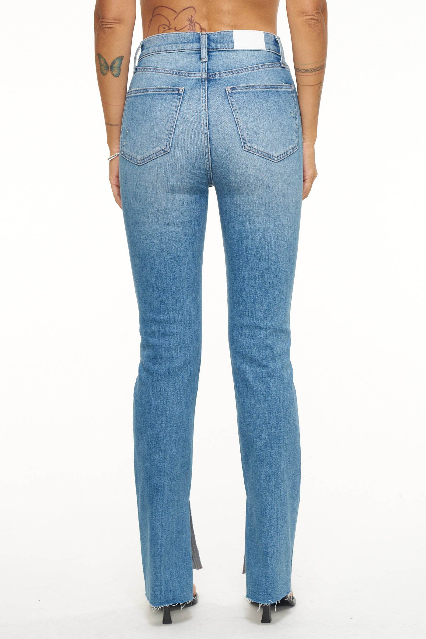 Colleen High Rise Slim Boot- Tower