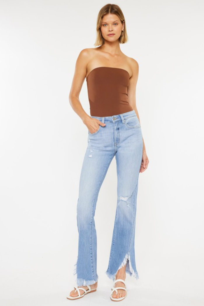 High Rise Bootcut Jean