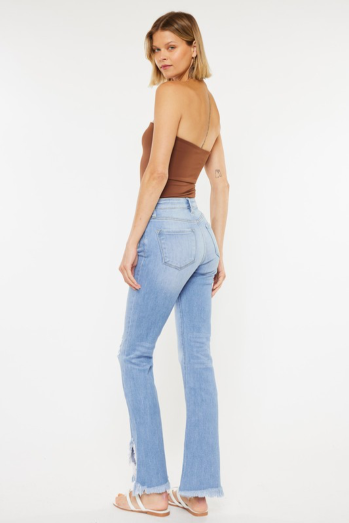 High Rise Bootcut Jean