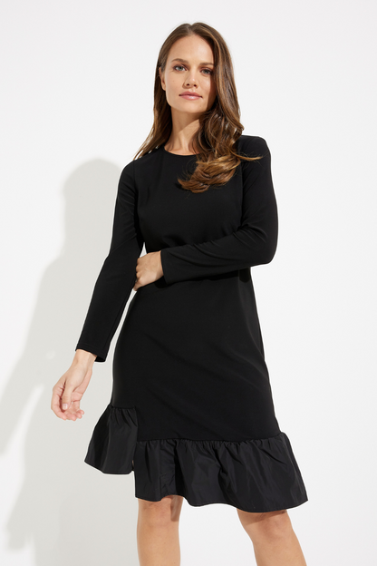 Long Sleeve Fit & Flare Dress