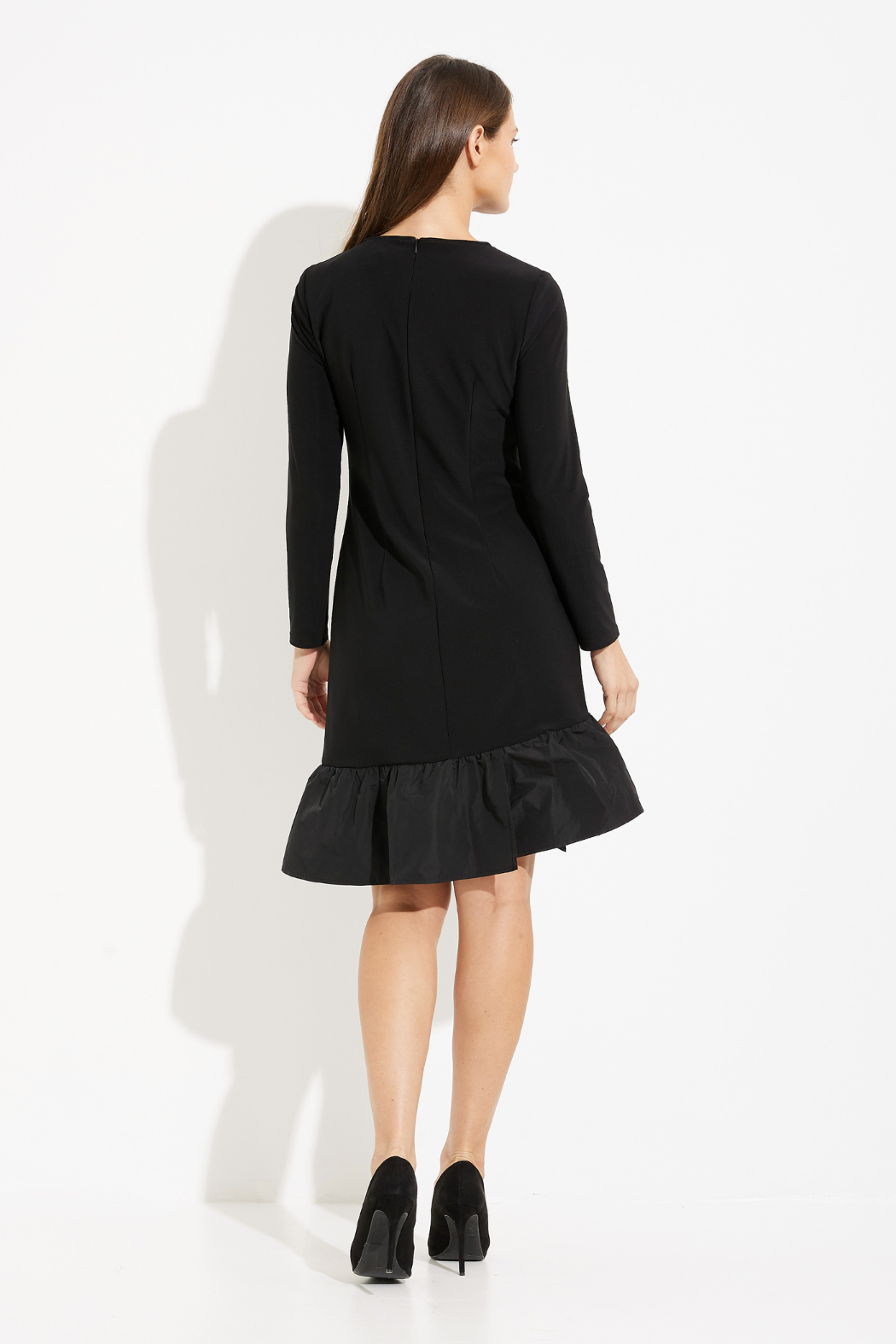 Long Sleeve Fit & Flare Dress