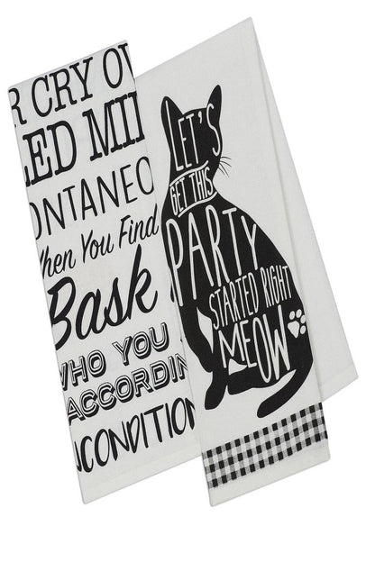 Cats Dishtowels