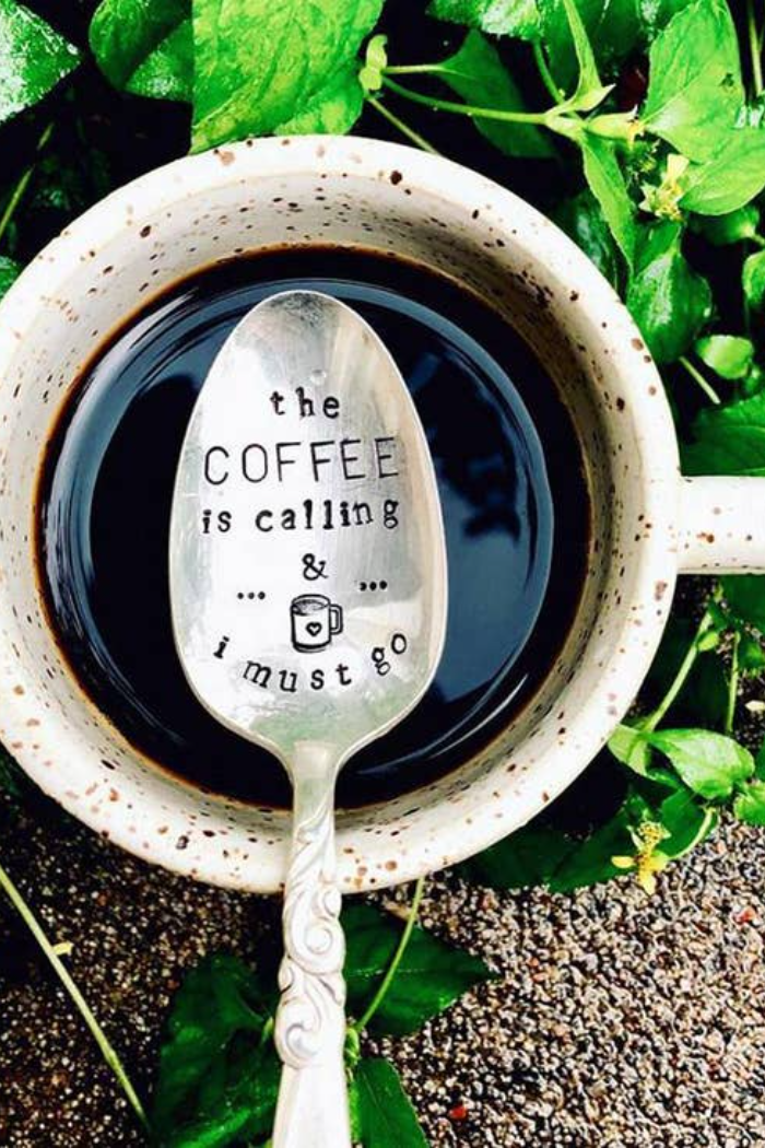 Coffee, Cocoa, Tea, Stamped Spoons
