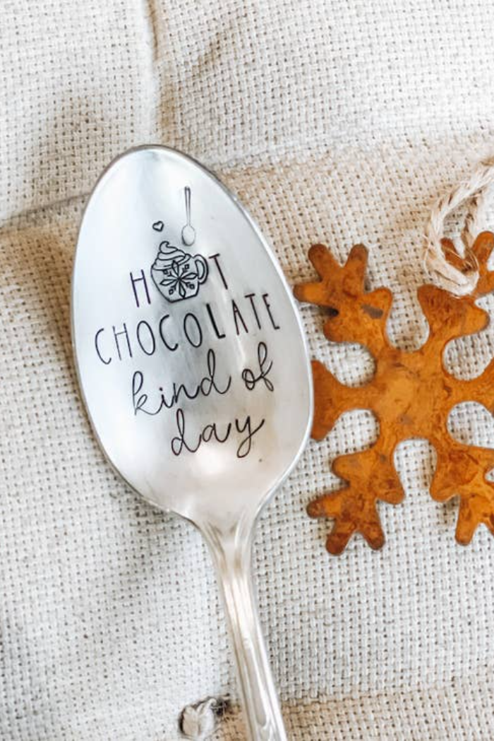 Coffee, Cocoa, Tea, Stamped Spoons