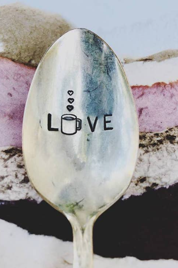 Coffee, Cocoa, Tea, Stamped Spoons