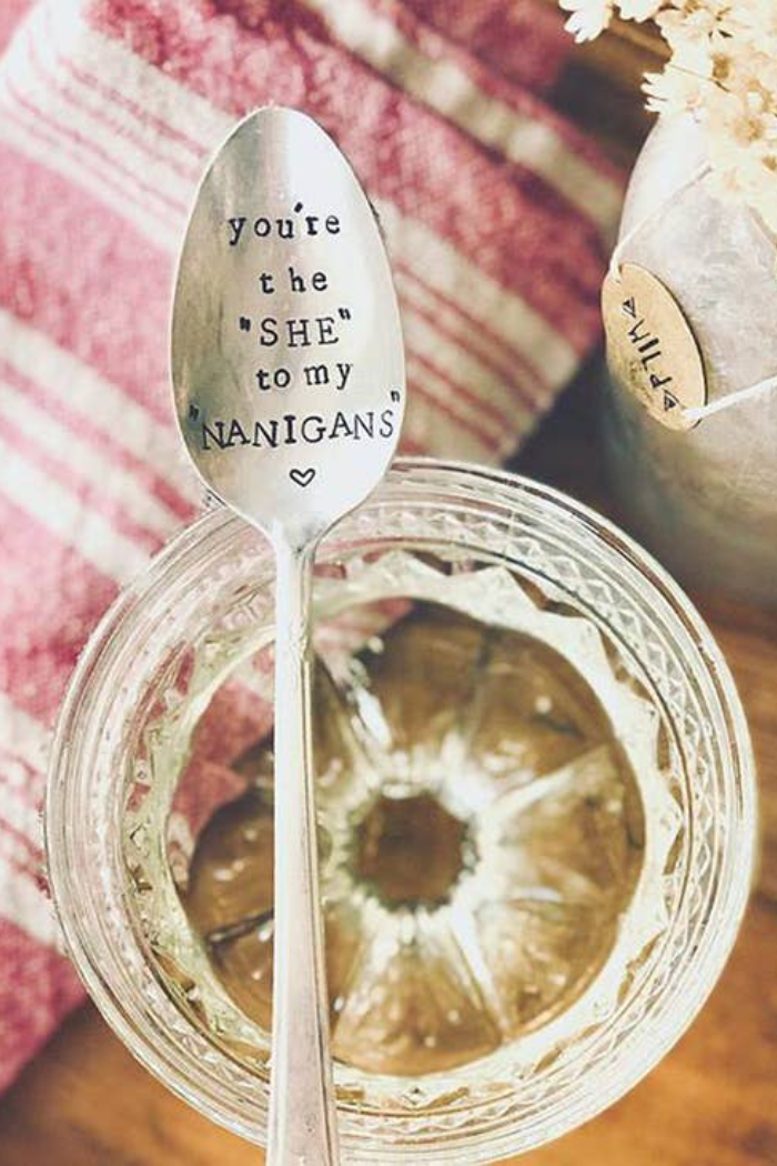Coffee, Cocoa, Tea, Stamped Spoons