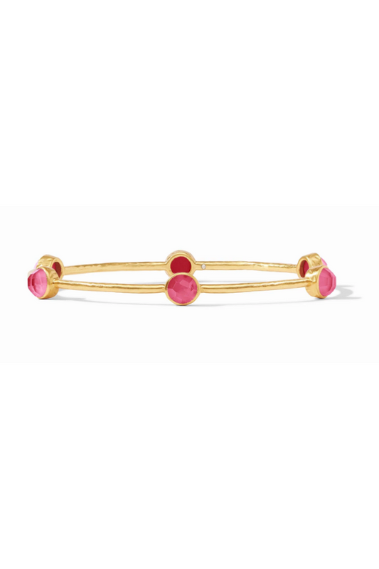 MILANO LUXE BANGLE IRIDESCENT RASBERRY