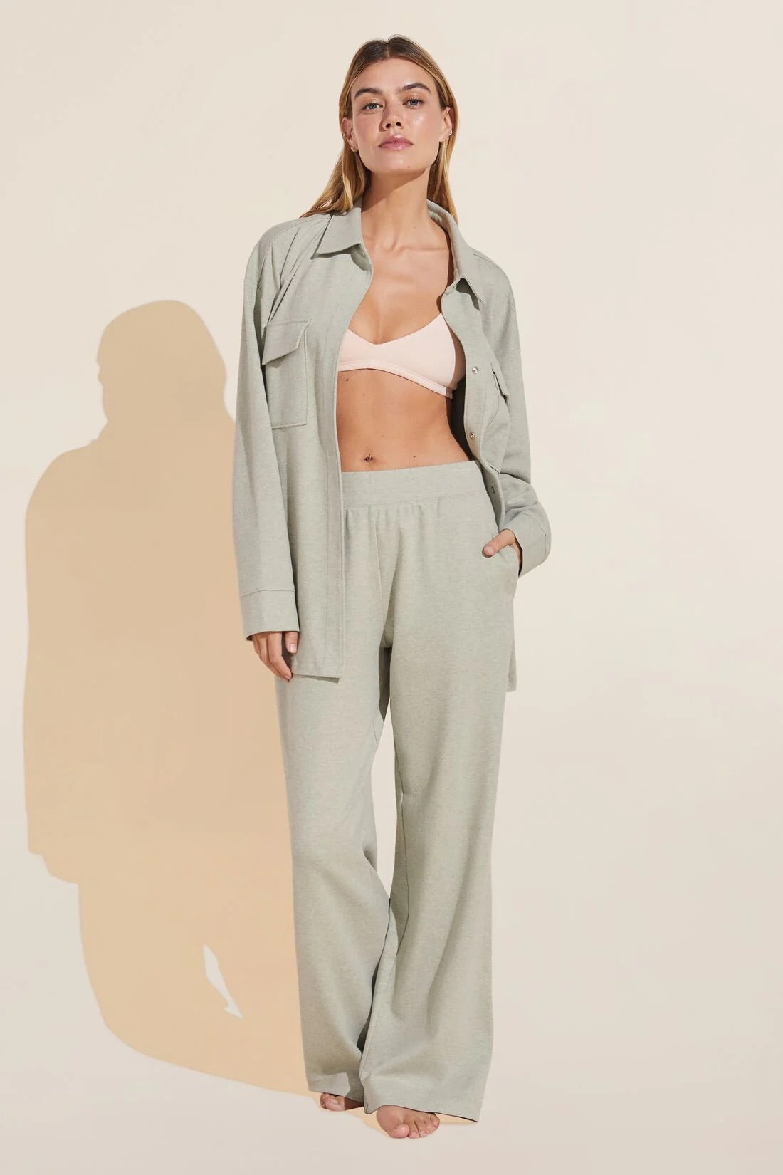 Luxe Sweats Wide Leg Pant