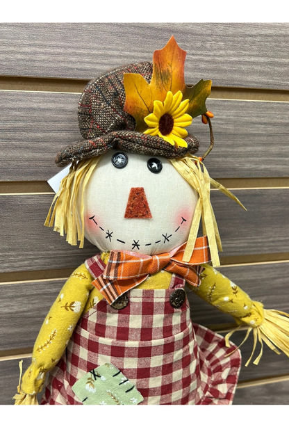 Scarecrow shelf Sitter