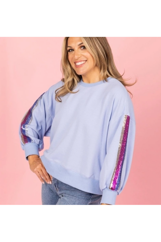 MILLIE  SWEATSHIRT -SEQUIN