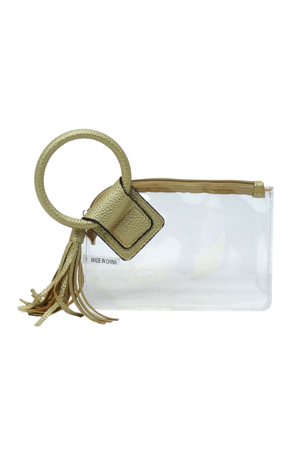 Clear Stadium Wristlet