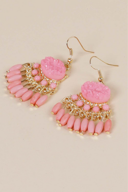 Dangle color earrings