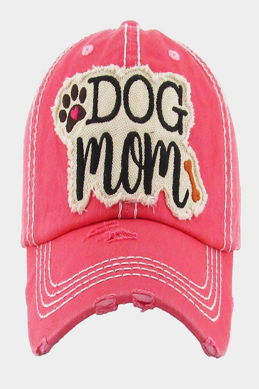 DOG mom Vintage Baseball Cap