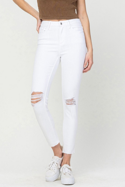 High Rise Crop Jeans