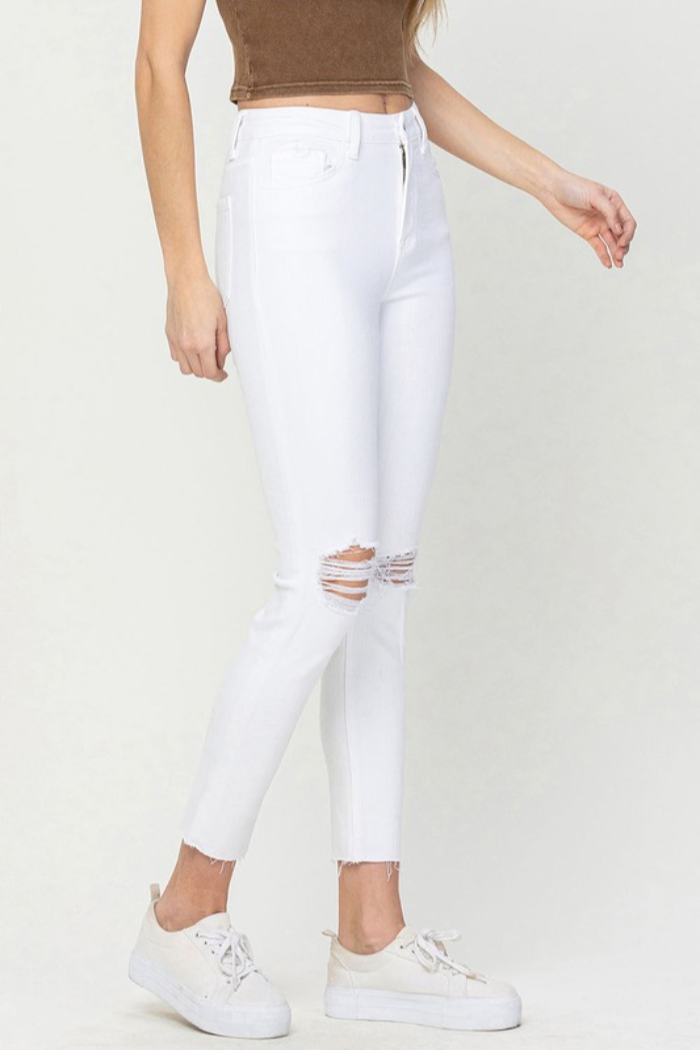 High Rise Crop Jeans