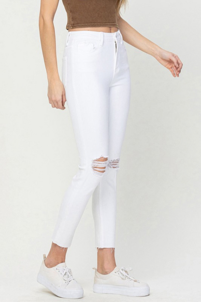 High Rise Crop Jeans