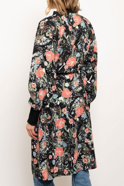 Floral cardigan