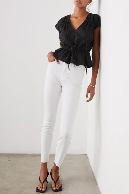Savi Peplum Top