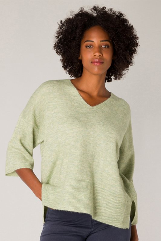 Pluck V-neck Sweater