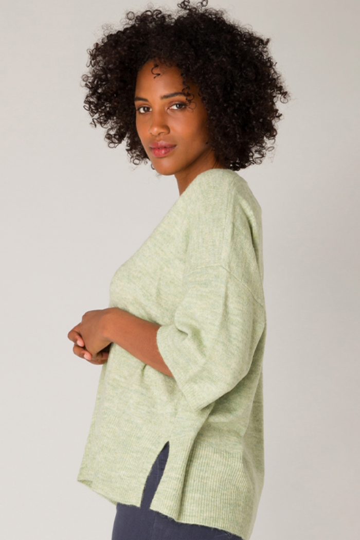 Pluck V-neck Sweater