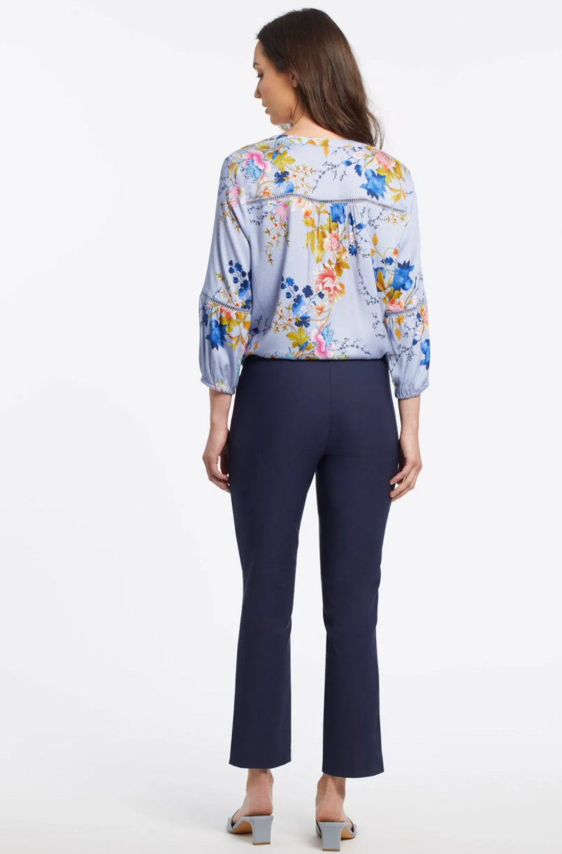 Flatten Pull On Pant - Sapphire