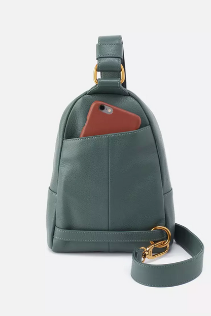 Fern Pebbled Leather Sling