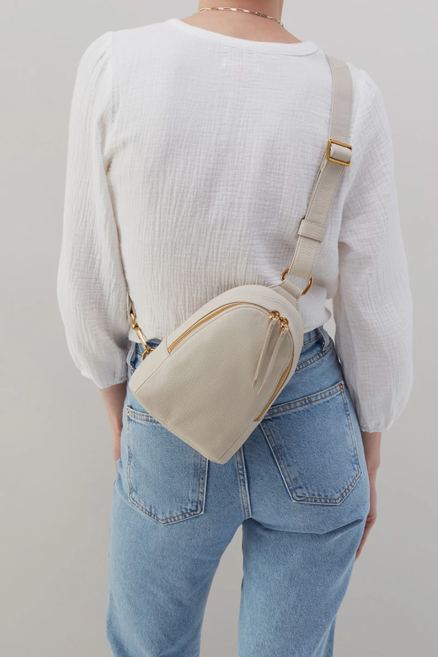 Fern Pebbled Leather Sling