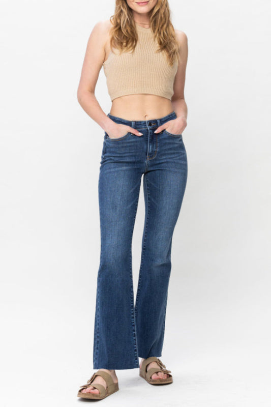 Cut Hem Bootcut