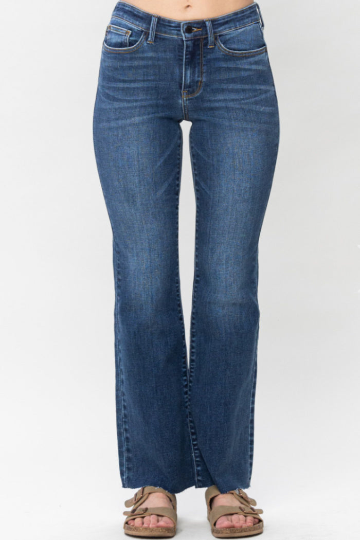 Cut Hem Bootcut