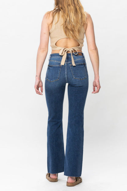 Cut Hem Bootcut
